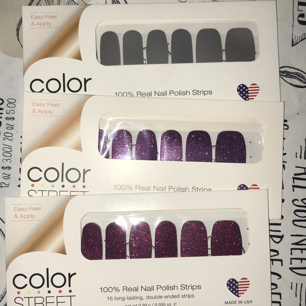 Color street Nail polish strips